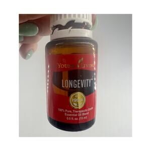 Young Living Longevity Essential Oil 15 ml Homeopathic Aromatherapy 90% Full